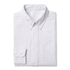 Men's Plaid White Long Sleeve Trendy Spring Summer Top
