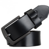 Dynamic buckle leather belt belt