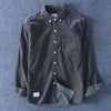 Men's Casual Cotton Corduroy Long Sleeve Shirt