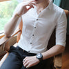 Men's solid color shirt