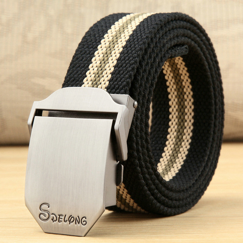 Men's canvas belt