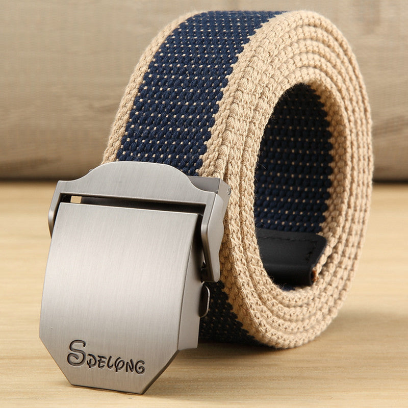 Men's canvas belt