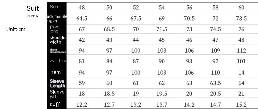 Men's Fashion Personality Three-piece Suit