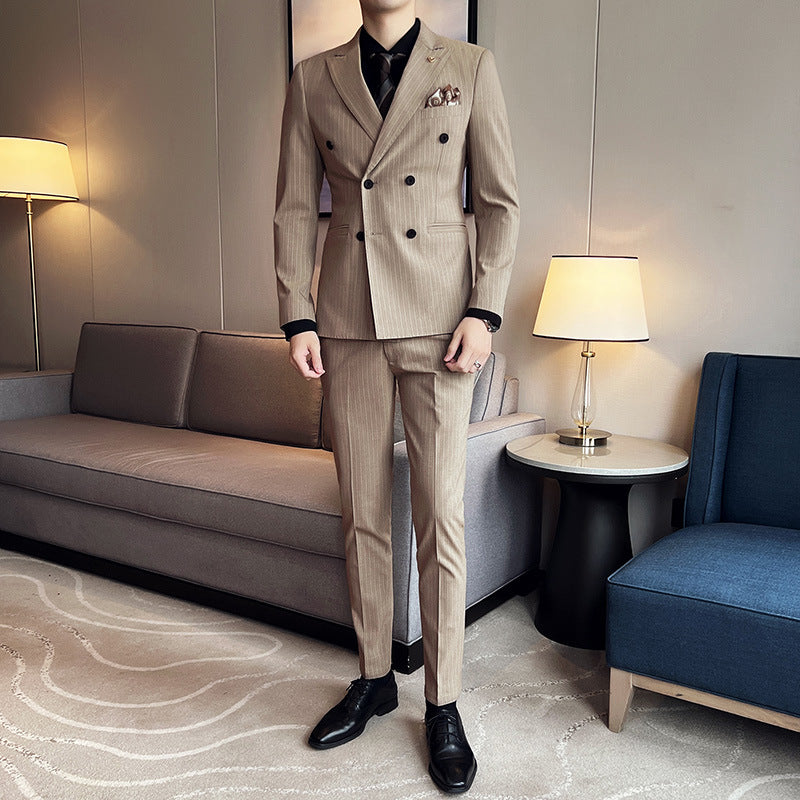 Men's Fashion Personality Three-piece Suit