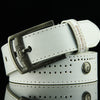 Men's Denim Casual Hollow Rivet Wide Belt