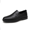 Camel leather breathable men's shoes