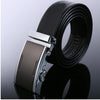 Genuine leather automatic buckle belt