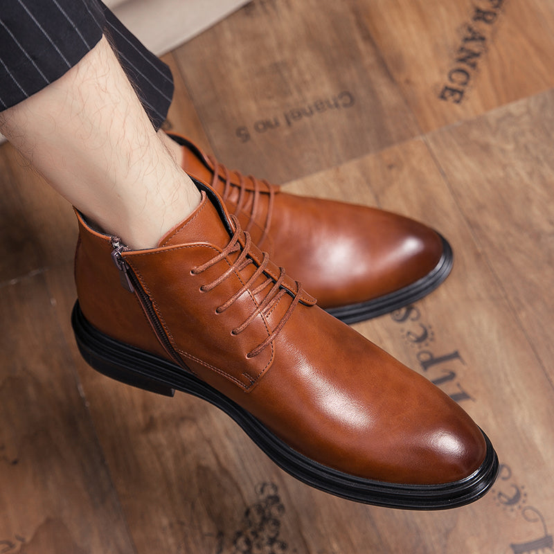 Doc Martens Men's Spring And Autumn Men's Snow Boots High Tops Are Exploding