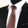 Polyester corduroy tie