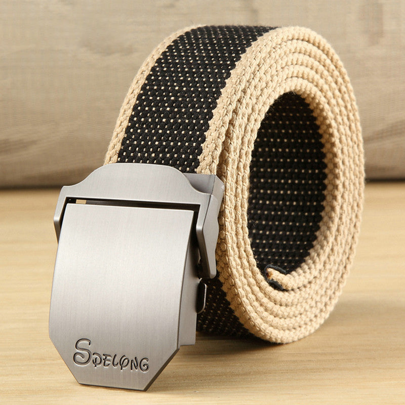 Men's canvas belt