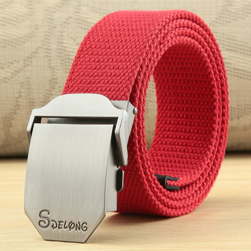 Men's canvas belt