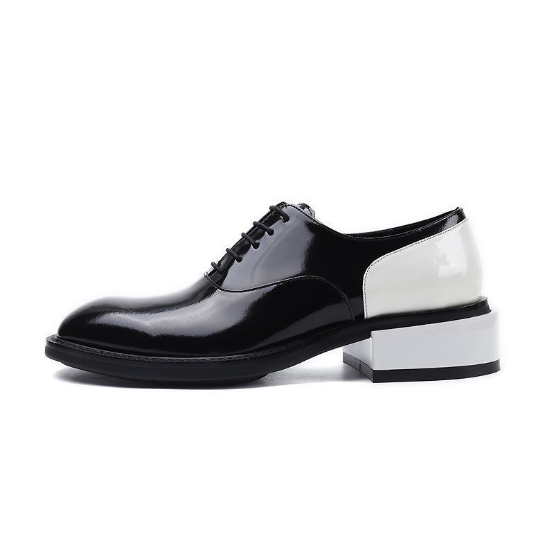 British Men's Business Casual Brogue Shoes