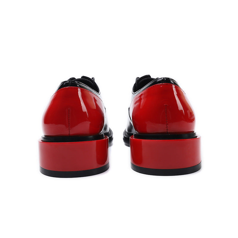 British Men's Business Casual Brogue Shoes