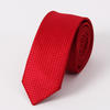 Men's formal business casual Korean version of ultra-narrow tie polyester silk jacquard tie