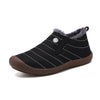 Low cut plus fleece padded short boots