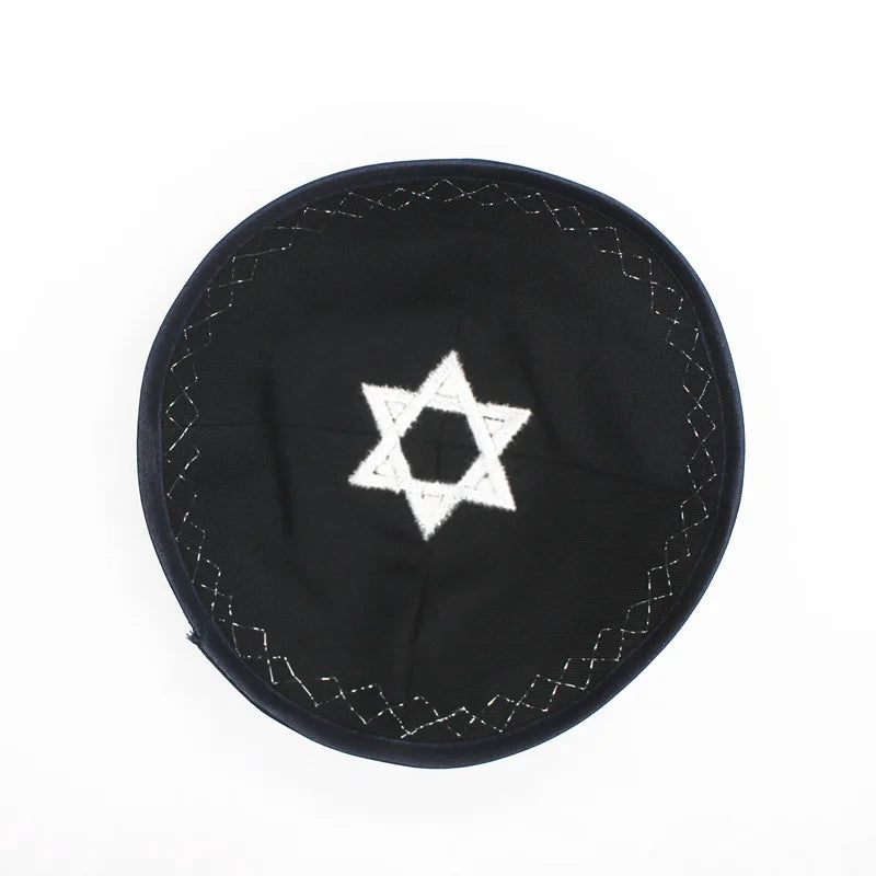 David Star Jewish Kippah Hat