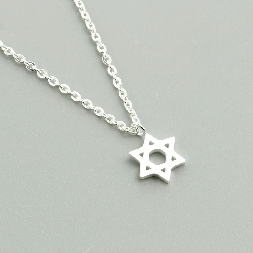 Jewish Ethnic Star Of David Pendant Necklace