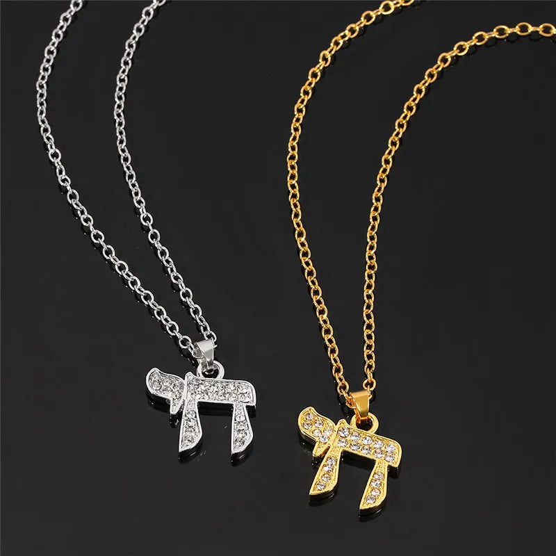 Egyptian Chai Symbol Chain Pendant High Quality Necklace