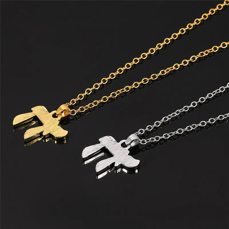 Egyptian Chai Symbol Chain Pendant High Quality Necklace
