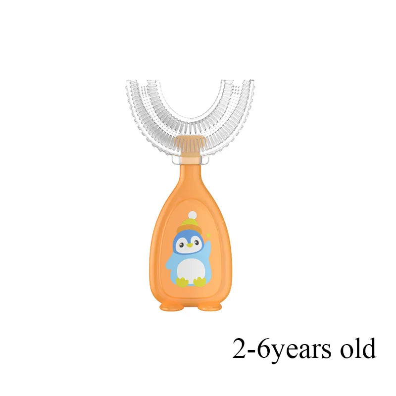 360° Cleaning U-shape Silicone Toothbrush