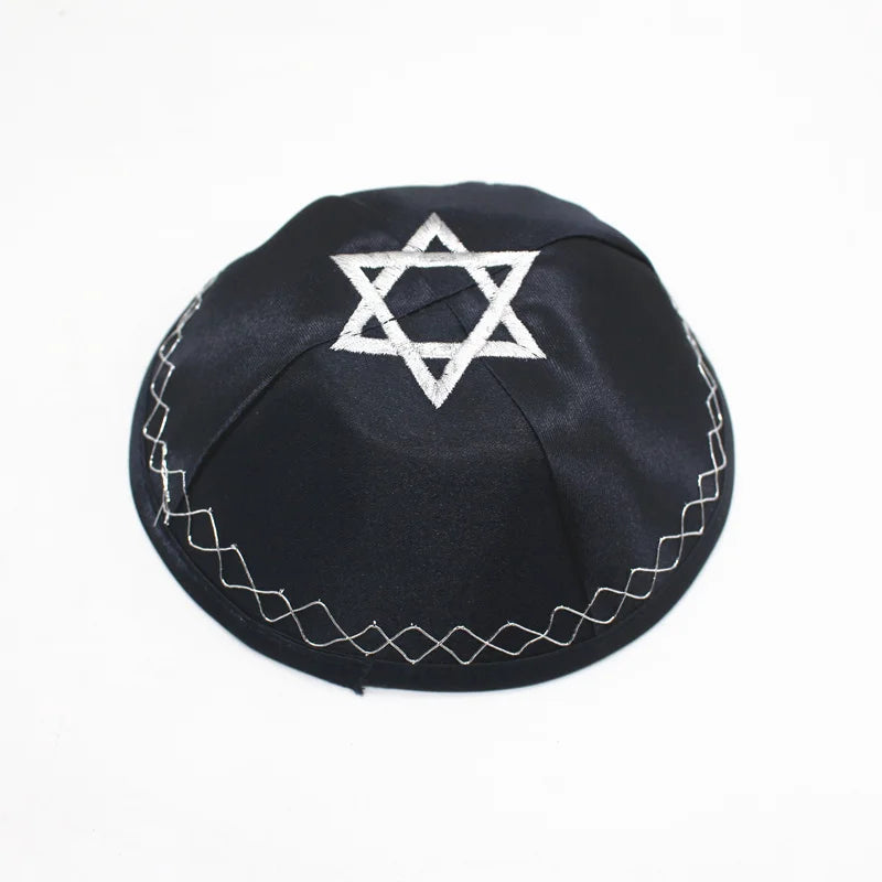 David Star Jewish Kippah Hat
