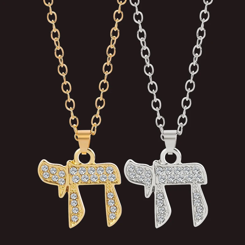 Egyptian Chai Symbol Chain Pendant High Quality Necklace