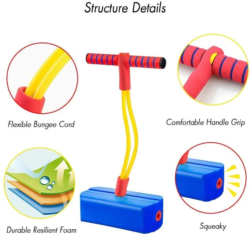 Children’s Elastic Pogo Stick Jumper