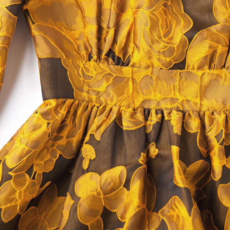 Gorgeous Flower Boho Dress