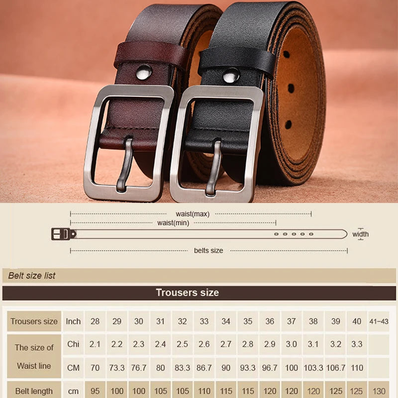 new 2013 Men's belt leather belt men male genuine leather strap luxury pin buckle casual men's belt Cummerbunds ceinture homme