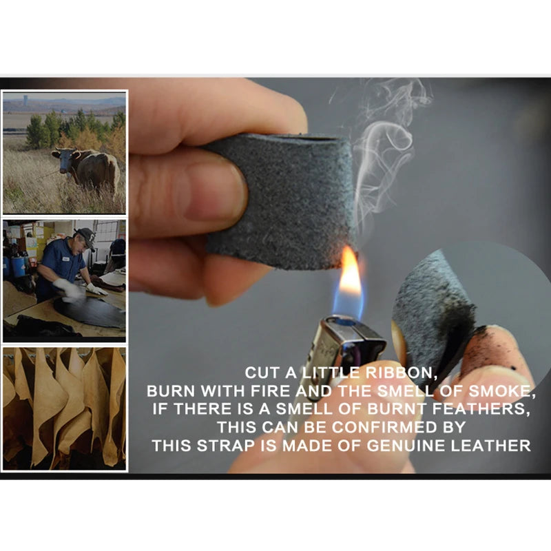 COWATHER 2021 Automatic Buckle Metal Belts for Men Cow Genuine Leather Belt high grade new Fashion style Leather Men Belts