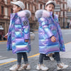 Shiny Galaxy Gradient Down Coat