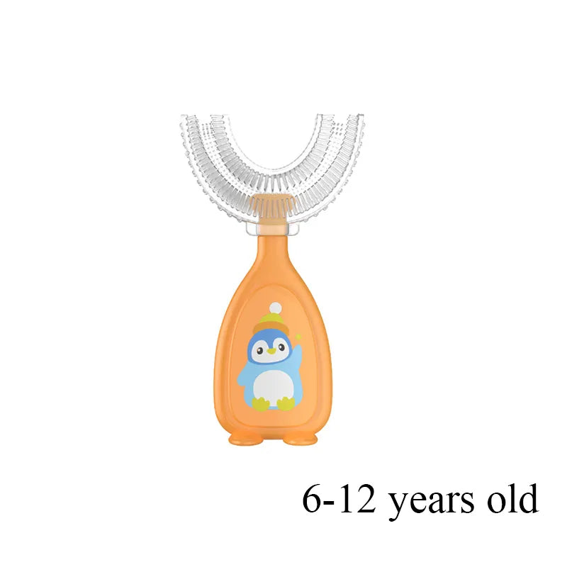 360° Cleaning U-shape Silicone Toothbrush