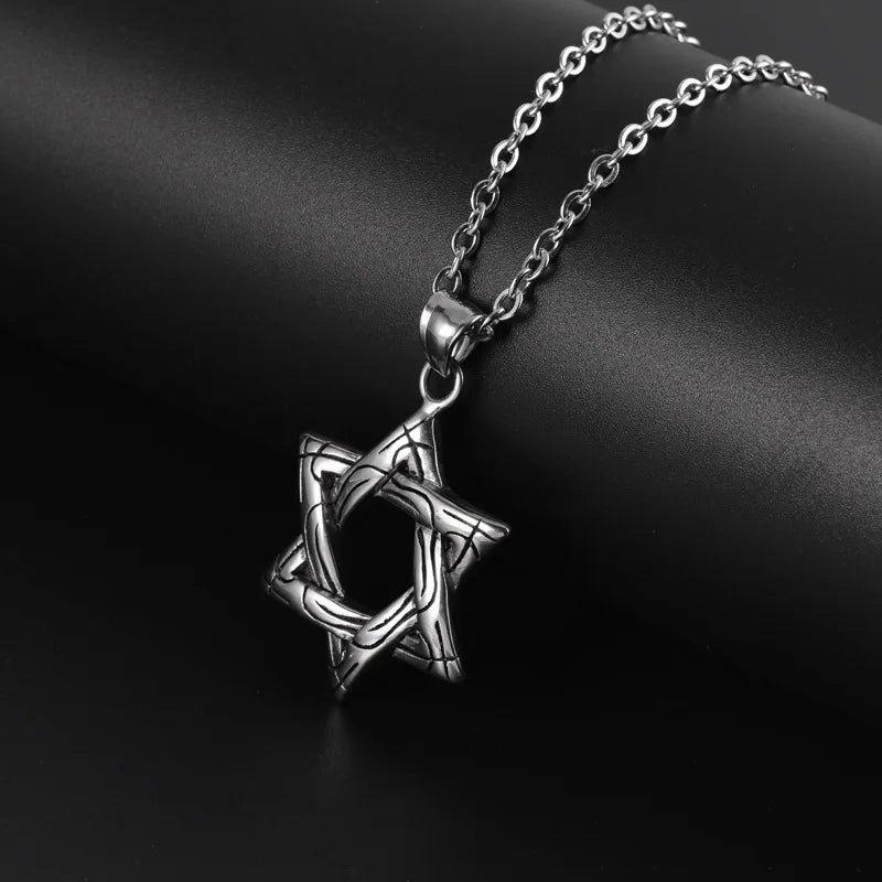 Star Of David Pendant  Protective Symbol Necklace