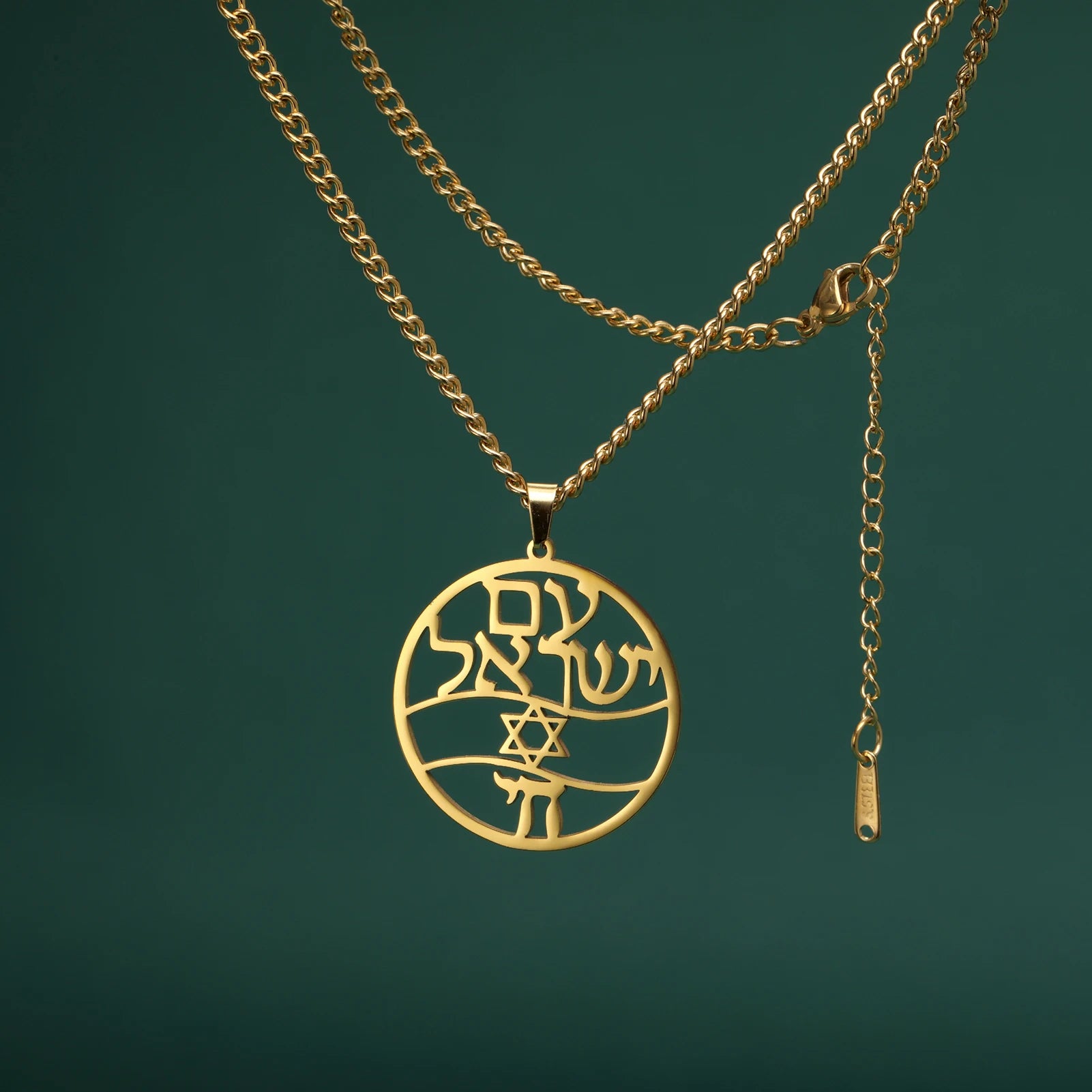 Star Of David And Chai Symbol Necklaces