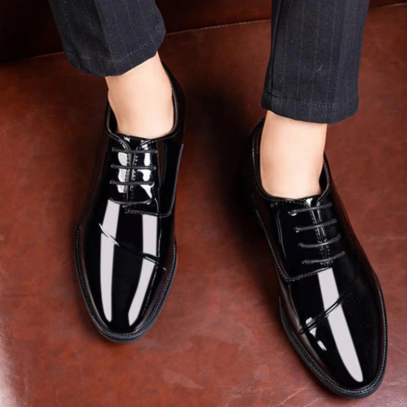 Patent Leather Office Work Shoes