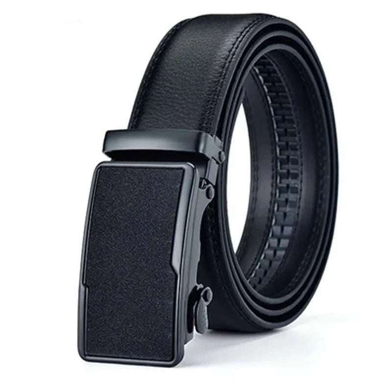 Automatic Buckle Genuine Leather Belt