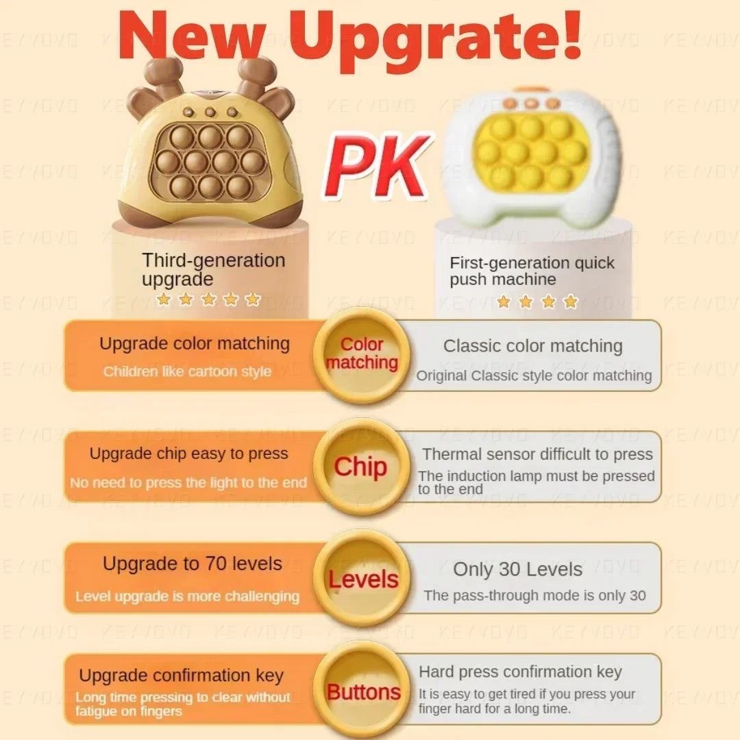 Children’s Memory Puzzle Push Game