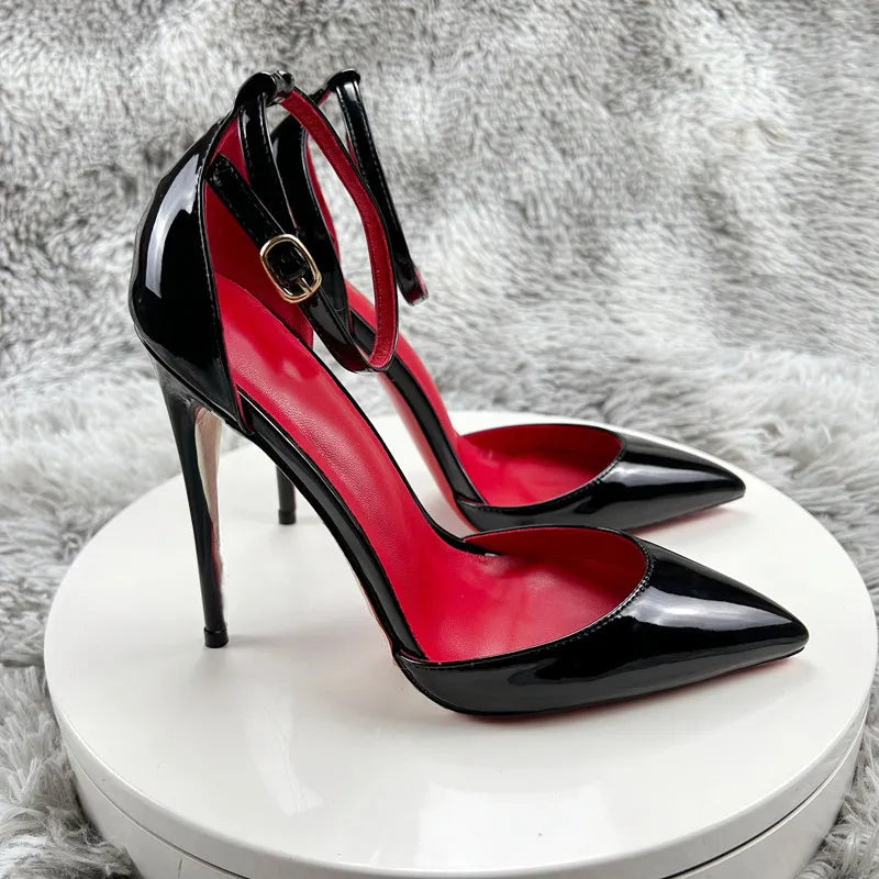 Women's Ankle Strap Stiletto High Heel