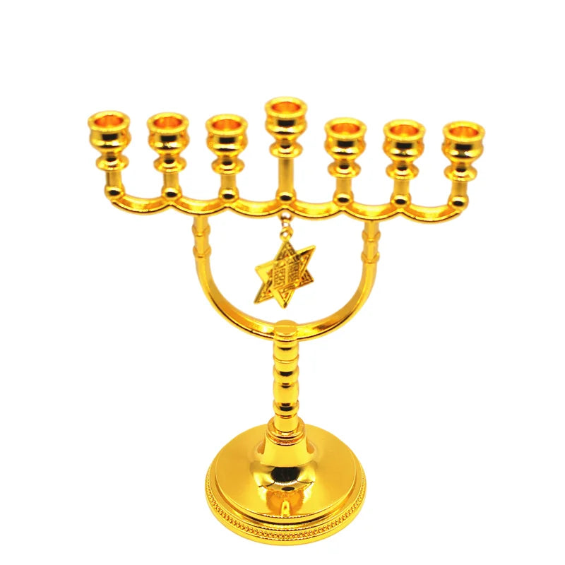Menorah Candle Holder Jewish Home Decoration