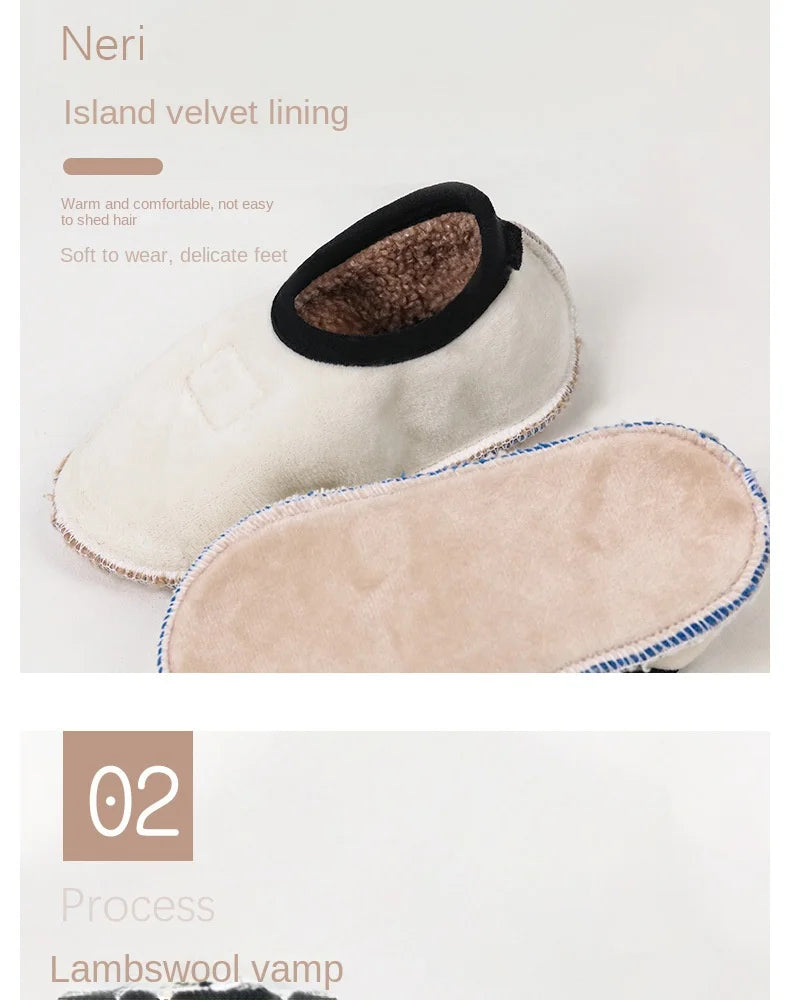 Winter Warm Baby Slippers