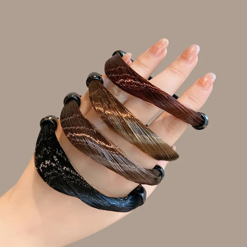 Elegant Hair Strands Elastics Hair Band