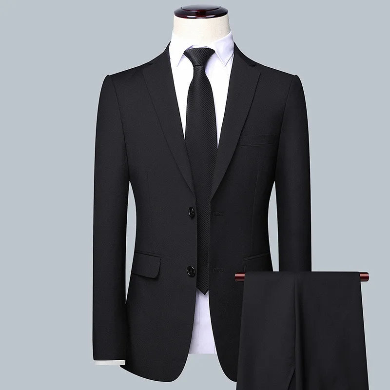 High-end Simple Casual Two-piece Suit