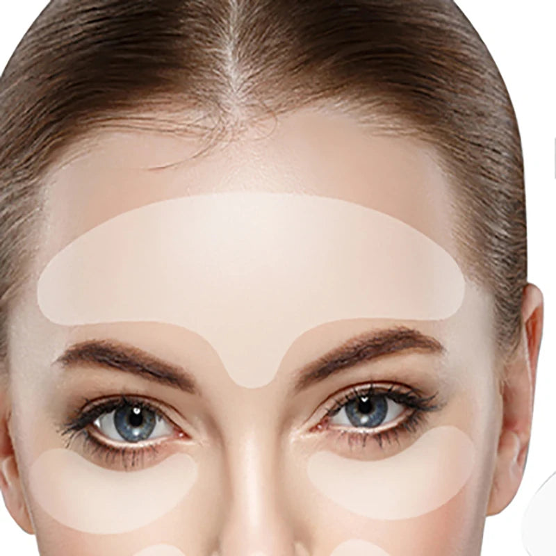 Anti Wrinkle Forehead Silicone Reusable Patch