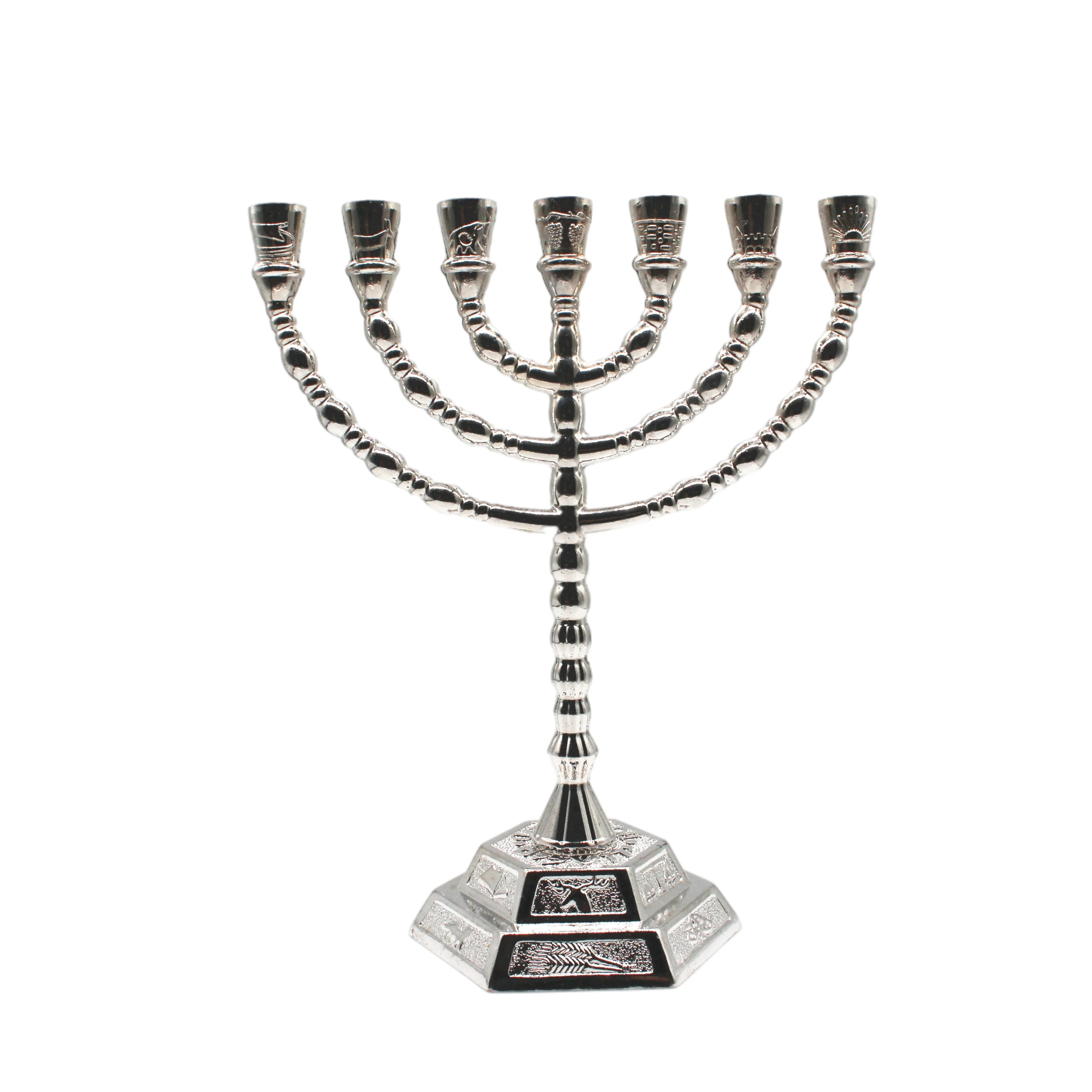 Big Menorah Candlestick Judaica Home Decoration