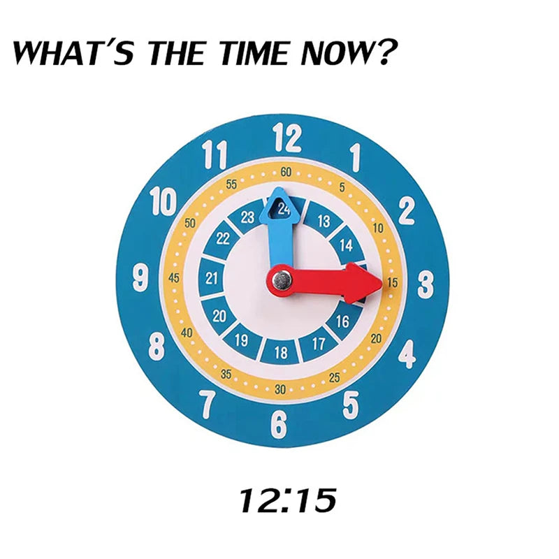 Montessori Children’s Clock Toy