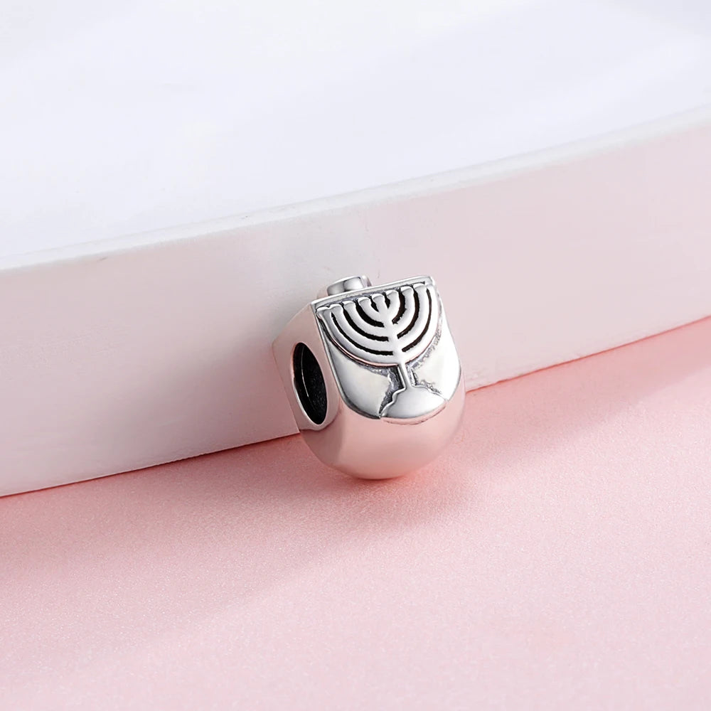 Dreidel Beads Charms Fit Original Religious Jewelry