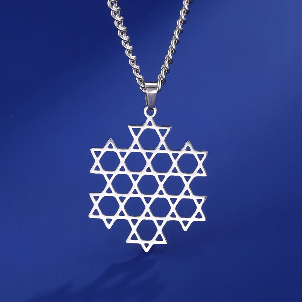 Religious Jewish Jewelry Star Of David Necklace