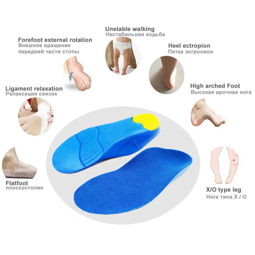 Orthopedic Insoles for Children's Shoes