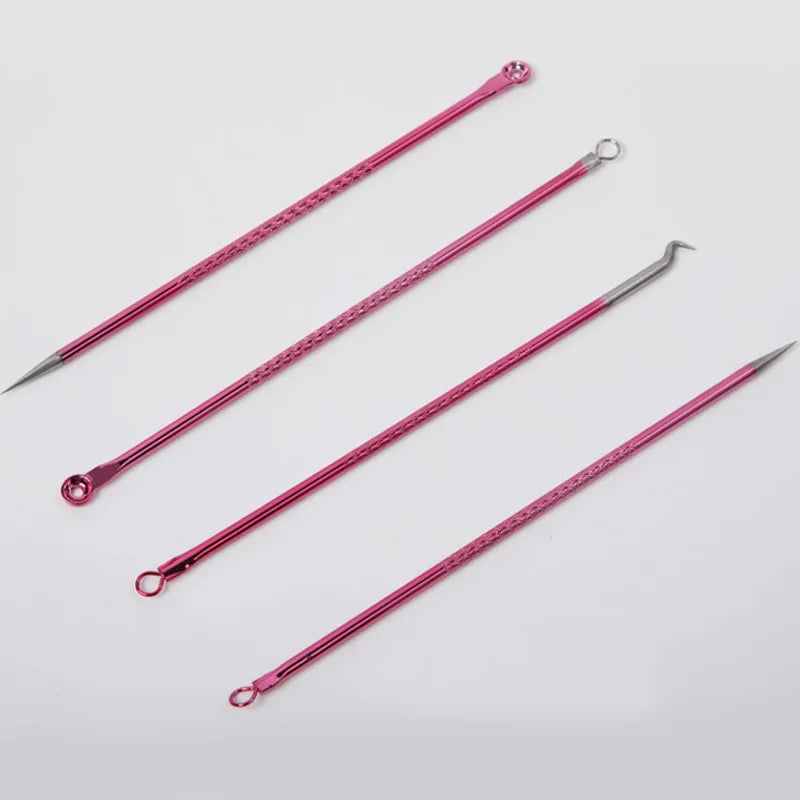 4Pcs Blackhead Remover Extractor Tool
