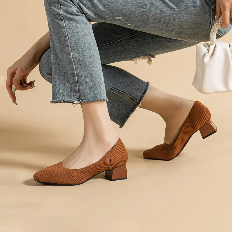 Women's Large high-heeled shoes